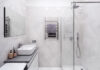 Handtuchheizkörper im Badezimmer