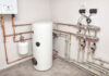 Pufferspeicher im Heizungsraum