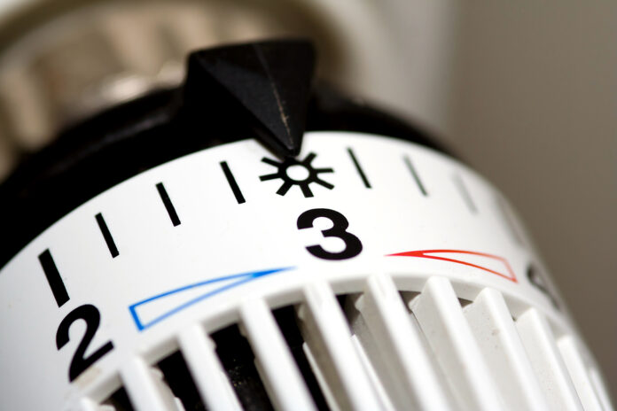 Thermostat aus der Nähe